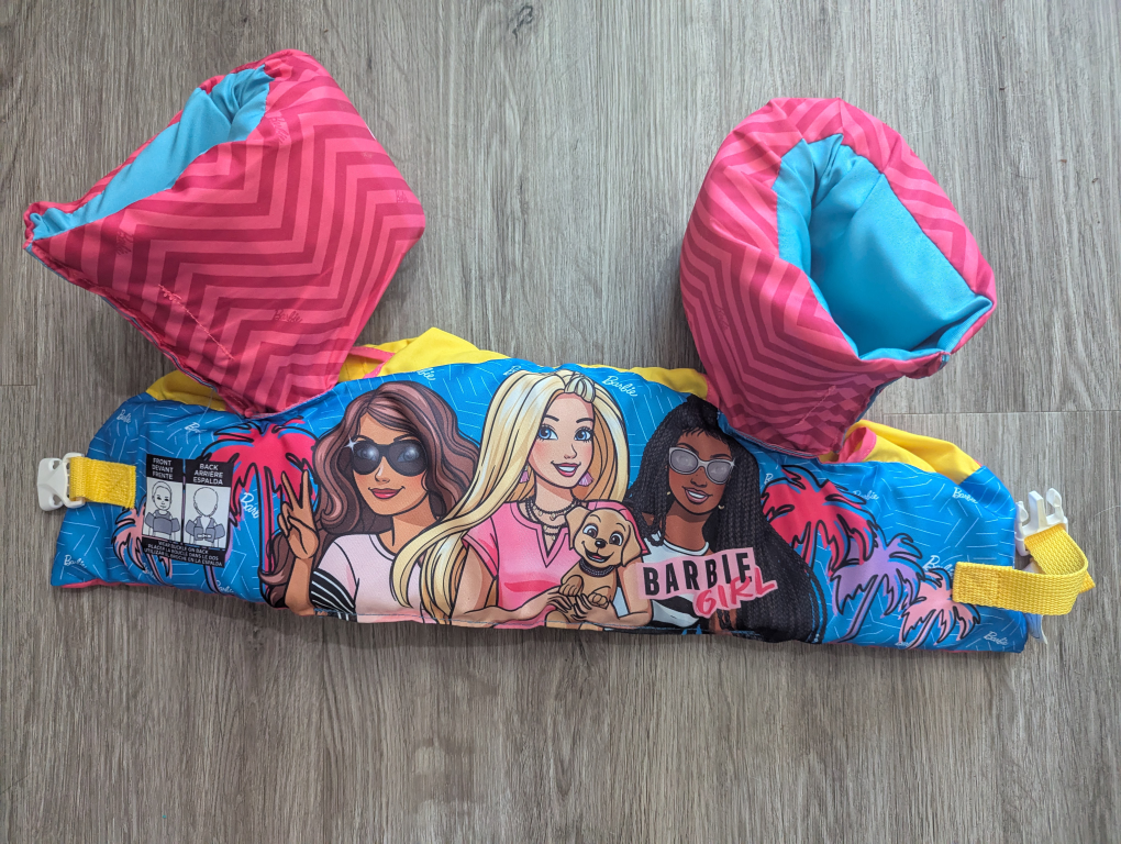 Barbie Swim Vest with Arm Floats