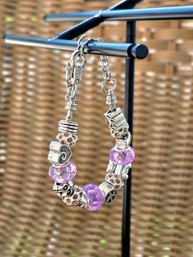 Charm Bracelet - stainless steel