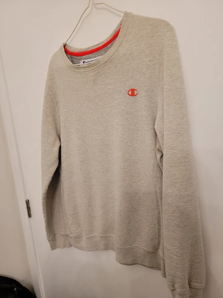 Girls Champion ECO Authentic Crewneck Sweatshirt - Size L image indicator(3)