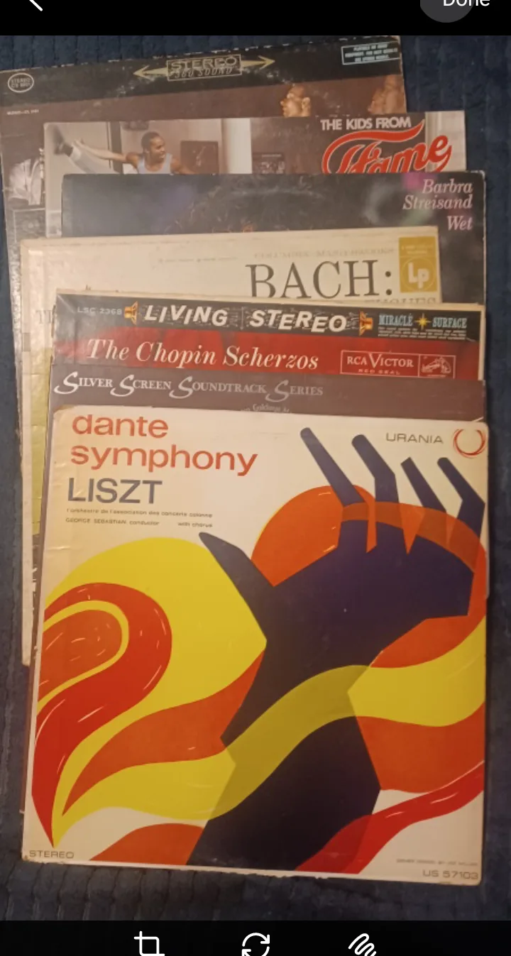 a collection of seven vinyl records thumbnail