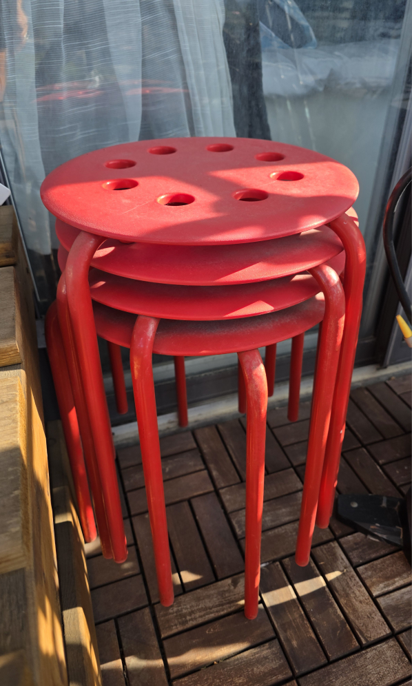 IKEA Marius Stools - Set of 4