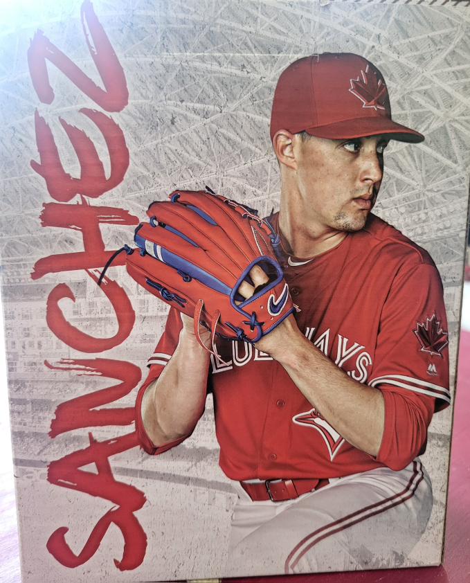 Aaron Sanchez Blue Jays Bobblehead - photo 2
