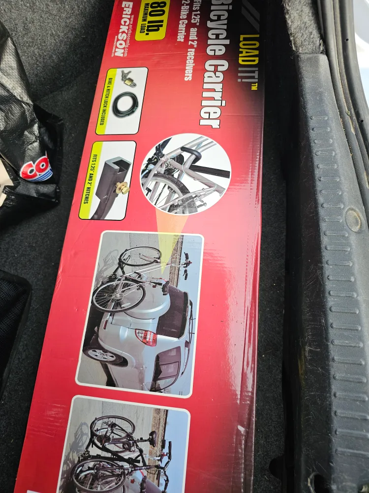 Erickson Load It! 2-Bike Bicycle Carrier image indicator(5)