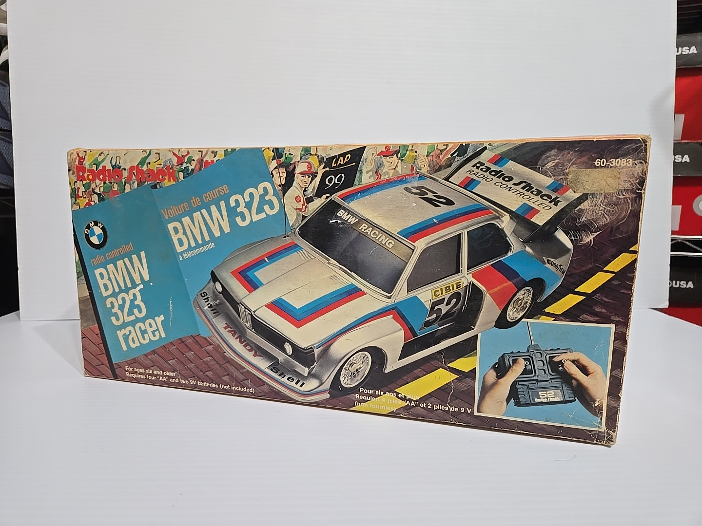 Radio Shack BMW 323 Racer - Vintage Toy Car - photo 2