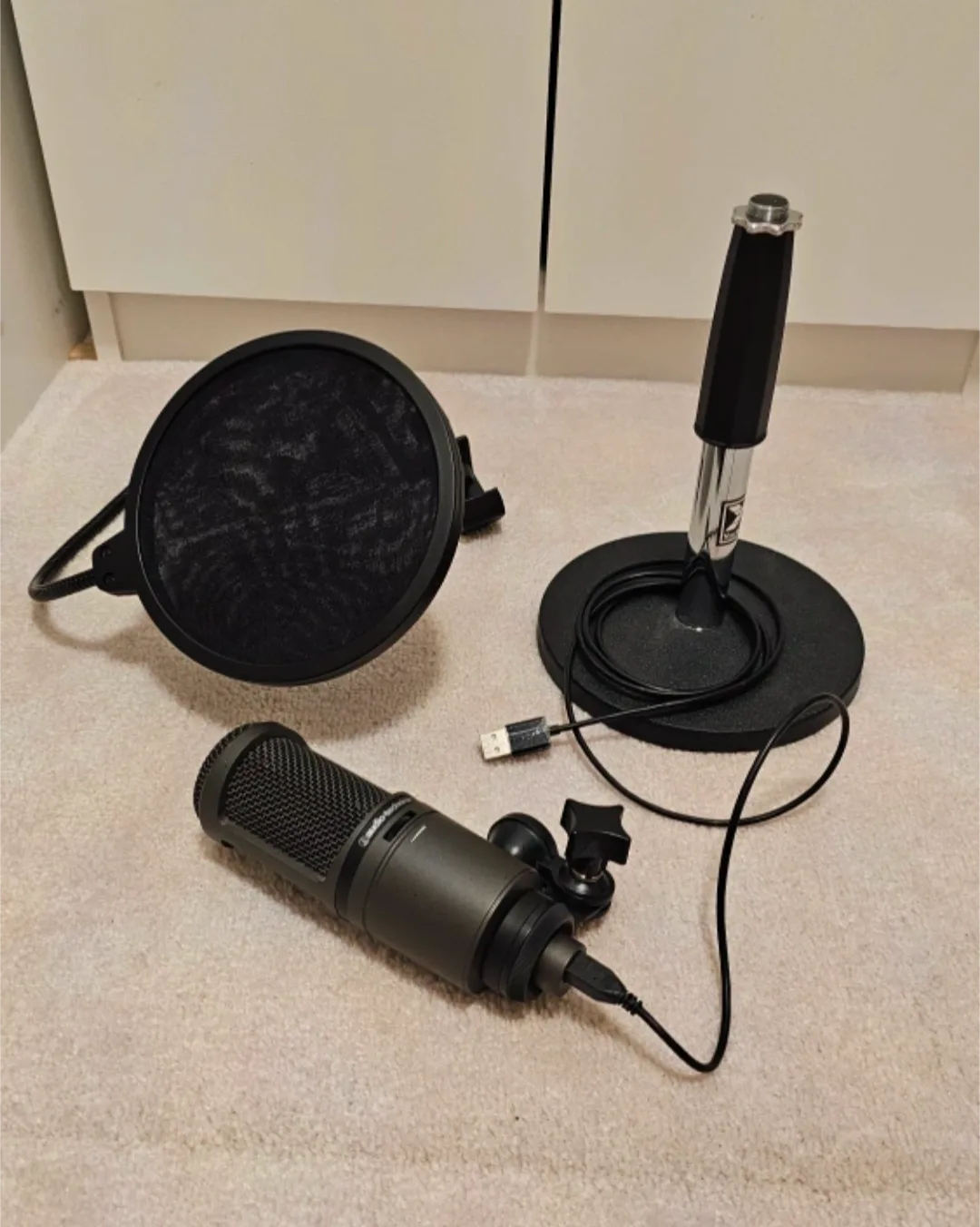 🥕 Audio-Technica AT2020 Cardioid Condenser Microphone image indicator(7)
