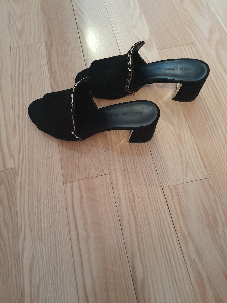 Karl Lagerfeld Black Mules shoes - photo 2