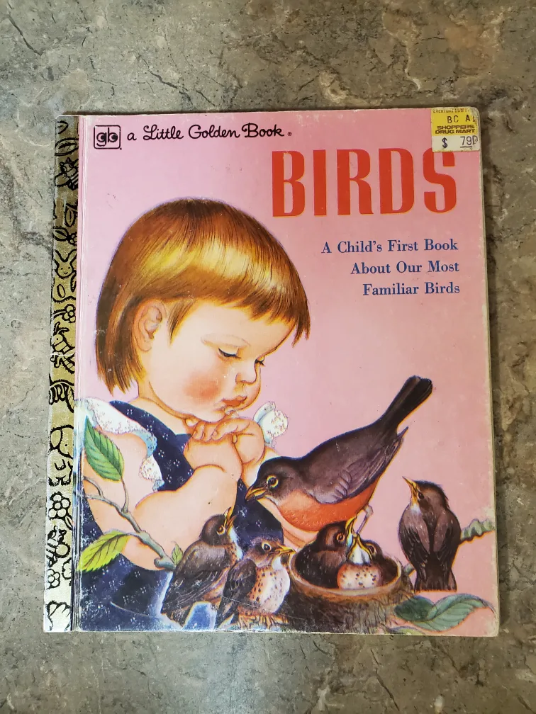 Vintage Little Golden Book - Birds thumbnail