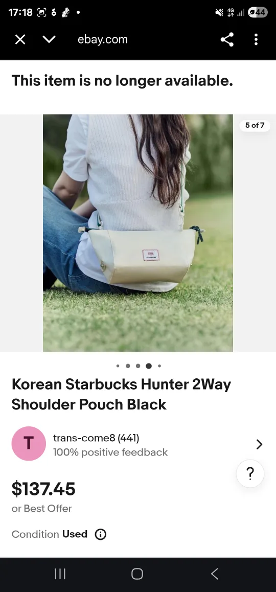 Hunter + Starbucks White Crossbody Bag image indicator(10)