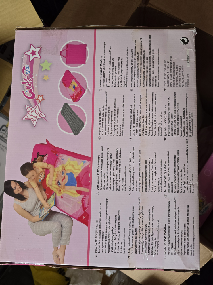 Cindy Star Inflatable Bed, 62x26x9" - photo 2