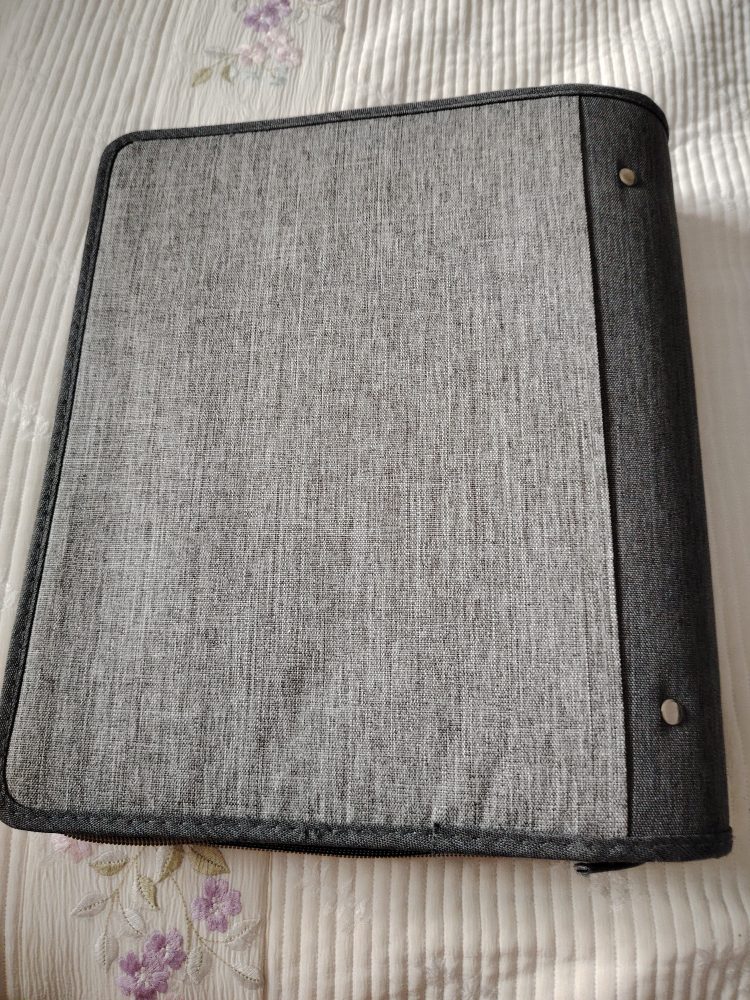 Hilroy Zippered Binder - Grey - photo 2