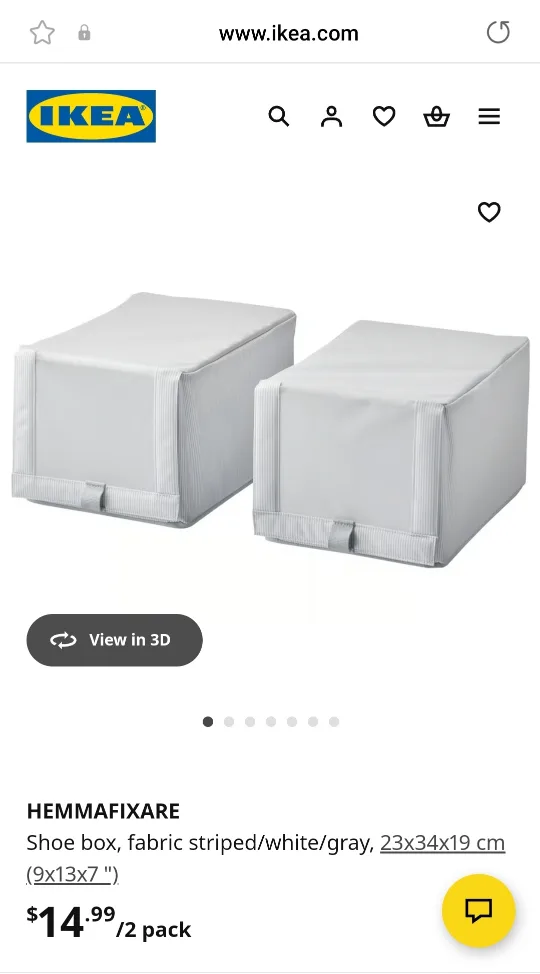 Ikea Shoe Box set image indicator(4)