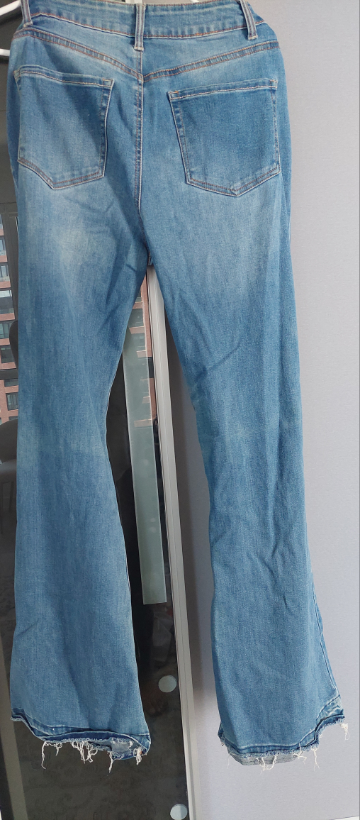 Distressed Flare Jeans - photo 2