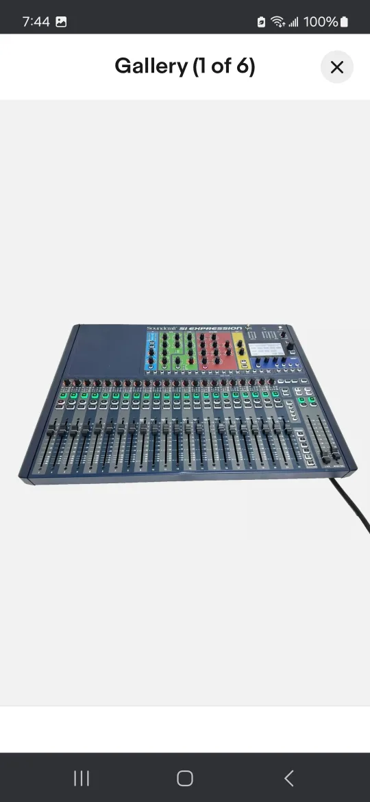 Soundcraft Si Expression 2 Mixing Console image indicator(2)