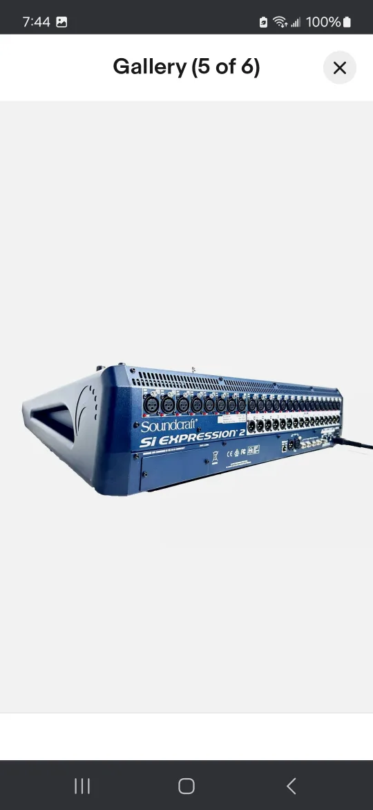 Soundcraft Si Expression 2 Mixing Console image indicator(6)