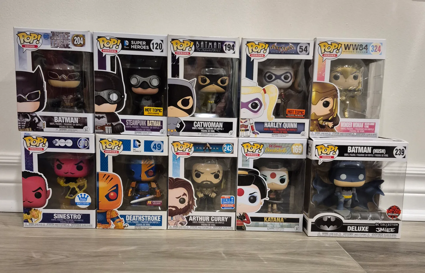 Funko Pop ! DC Heros thumbnail
