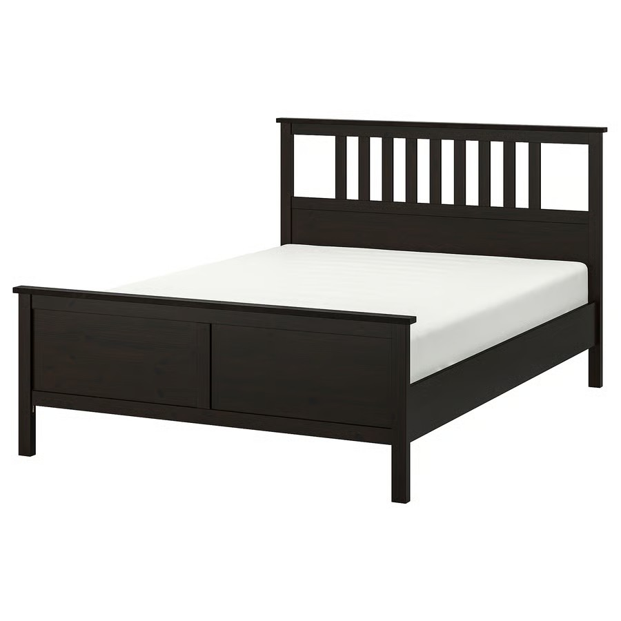 IKEA Hemnes Quees Size Bed Frame - Dark Brown - photo 2