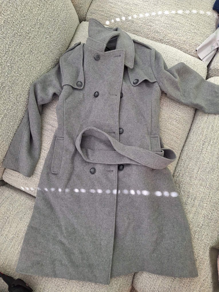 Grey Trench Coat
