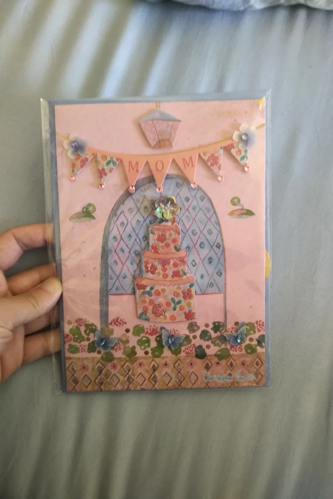New Papyrus Card - Happy Birthday Mom