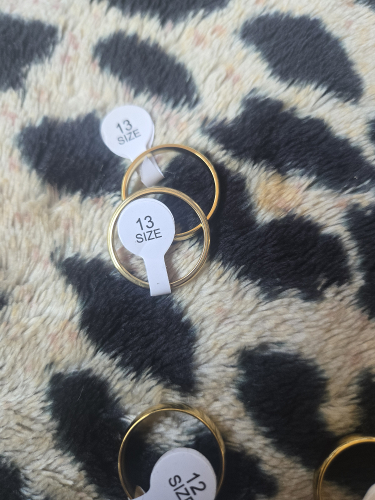 Gold Rings - Sizes 6 to 13 - photo 2