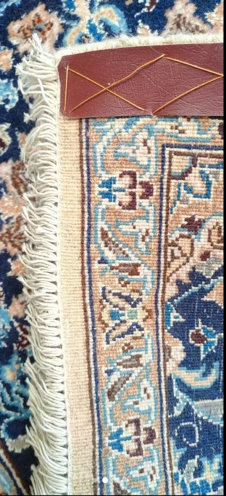 Nain wool and silk hand knotted Persian runner image indicator(5)