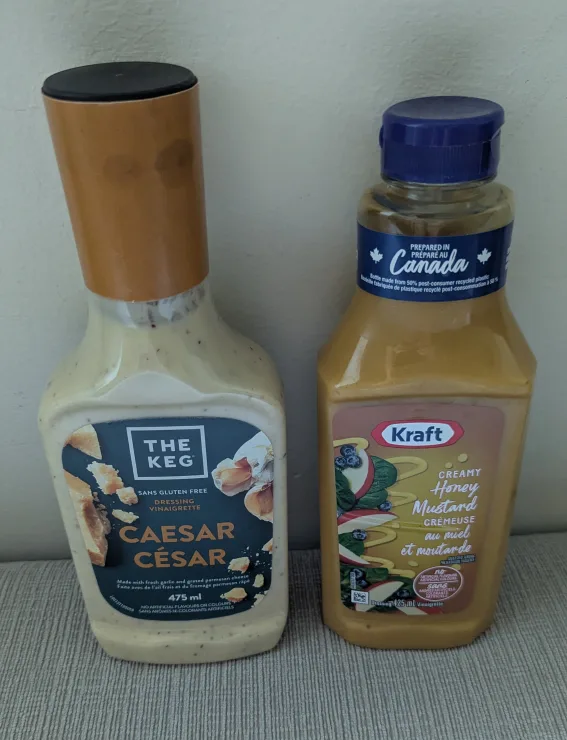 Brand New The Keg & Kraft Salad Dressing thumbnail