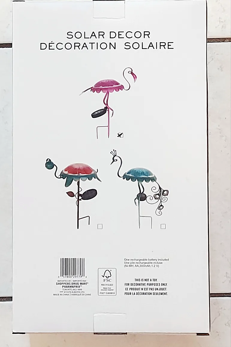 Brand New Flamingo Solar Decor image indicator(2)
