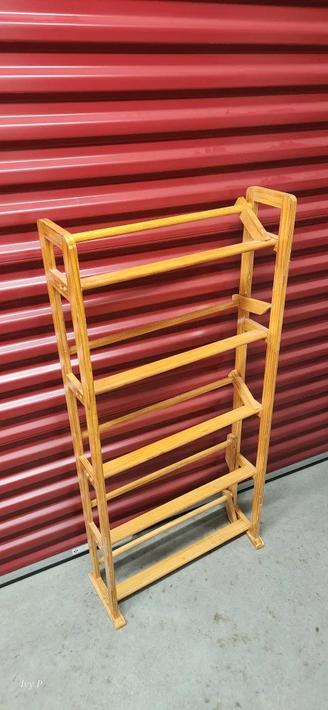 Wooden Shoe Rack