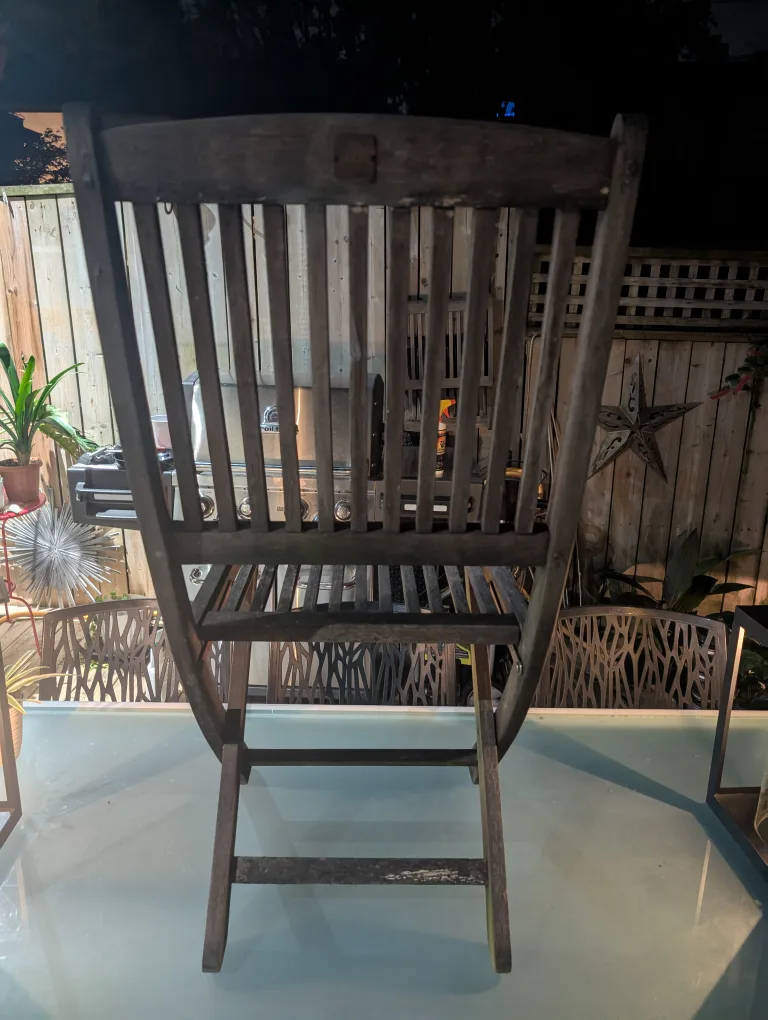 Teak Folding Chairs - Outdoor/Indoor Use image indicator(5)