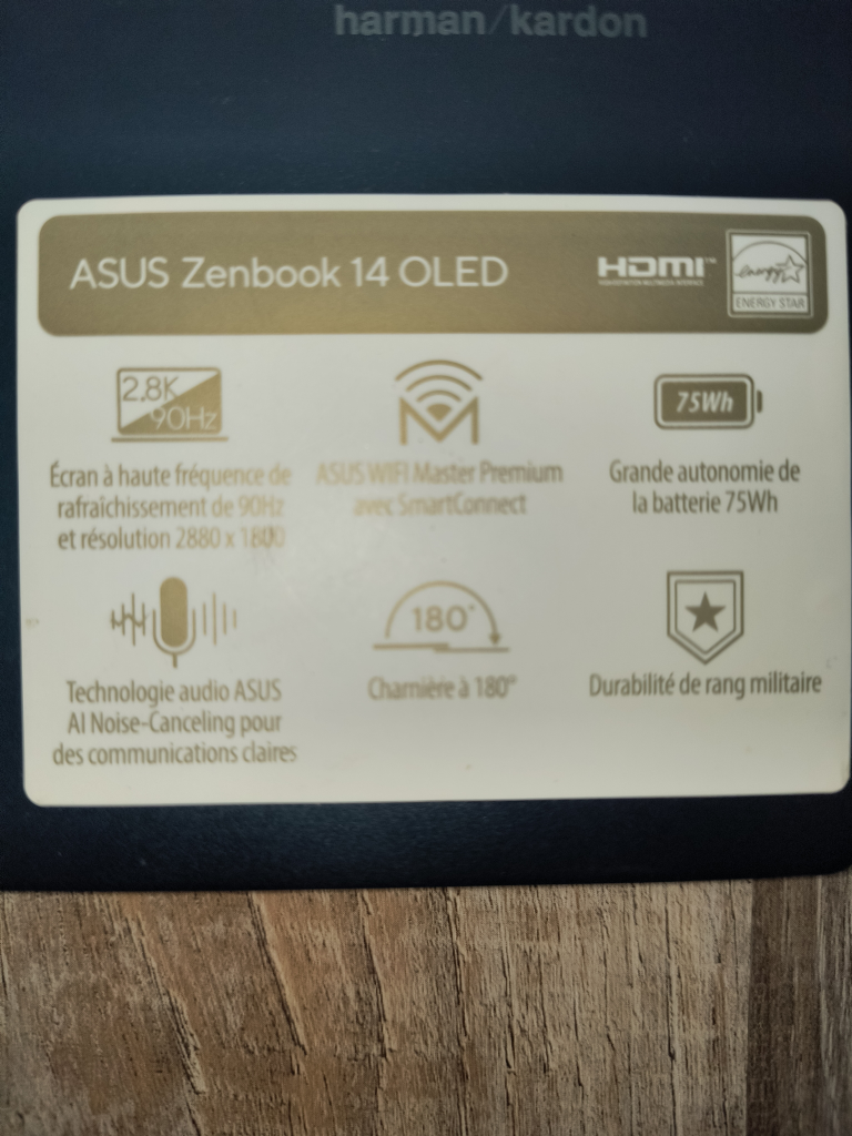 ASUS Zenbook 14 OLED  (lower price w/ tablet or iPad trade) - photo 3