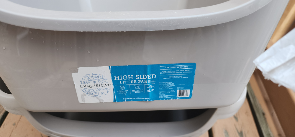 Exquisicat High Sided Extra Large Litter Box - photo 3
