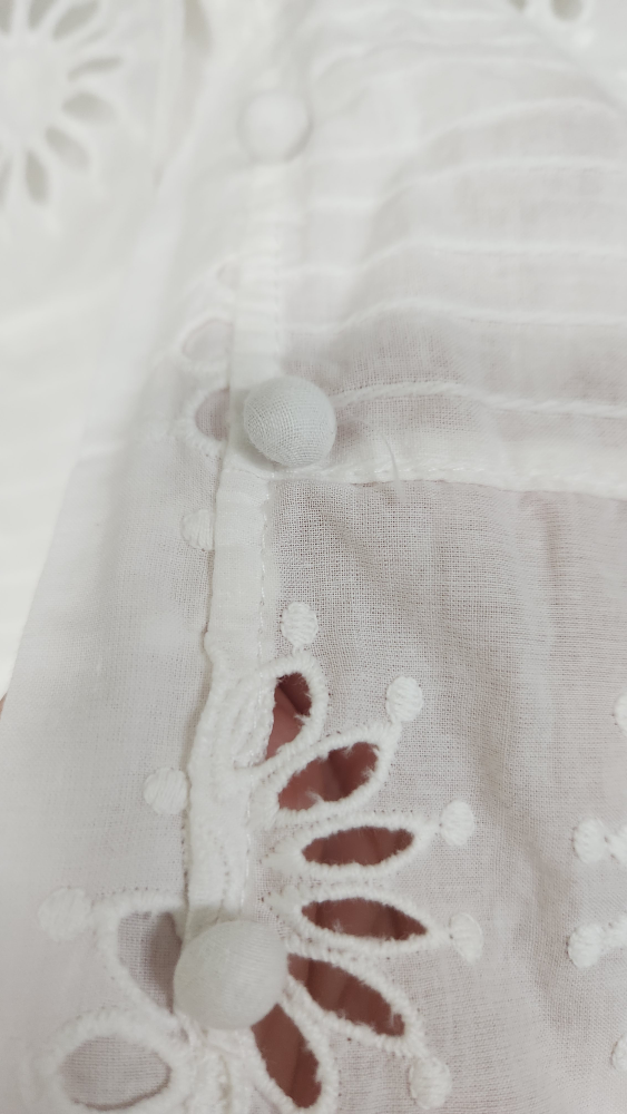 Drole de Copine Paris White Floral Blouse - photo 4