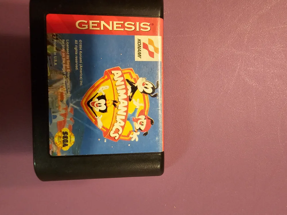 Animaniacs Sega Genesis Game thumbnail