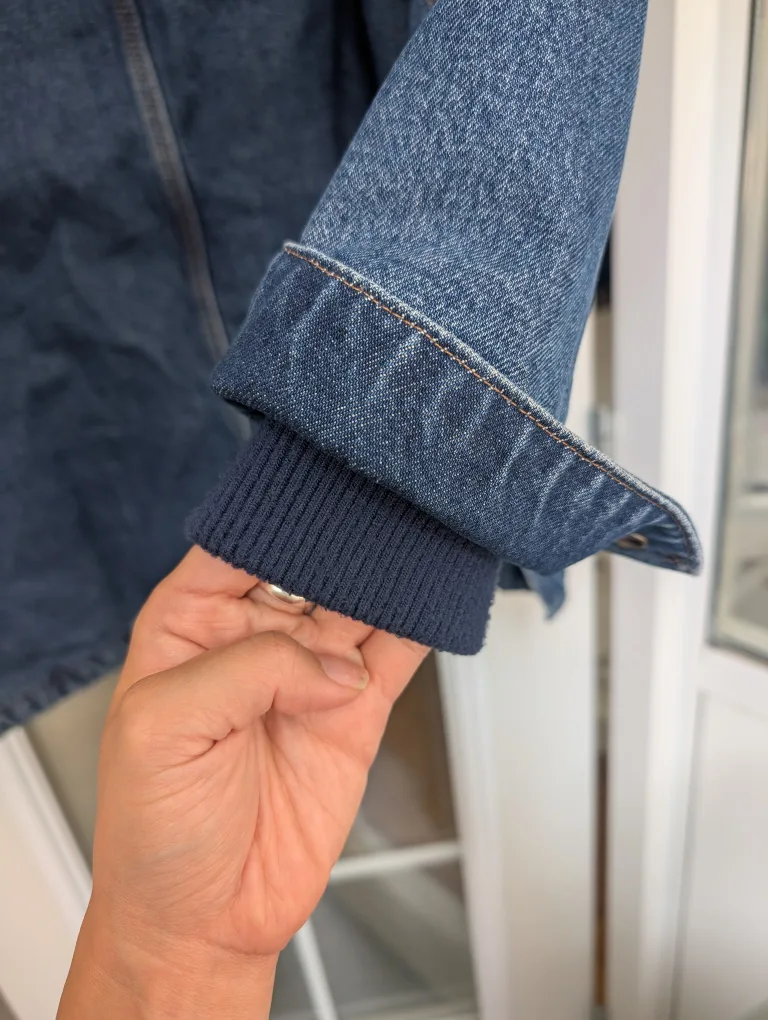 New - GAP Heavyweight Denim Chore Jacket - Men Size S image indicator(5)