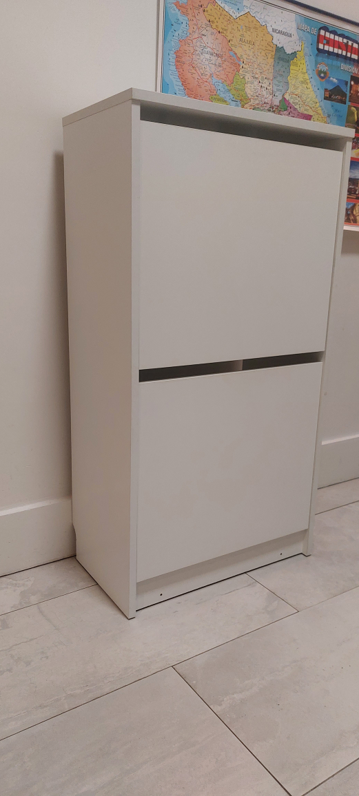 White Shoe Cabinet