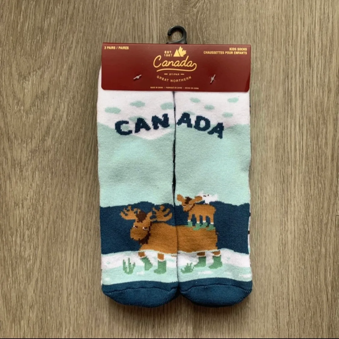 Great northern kids socks (3 pairs) thumbnail