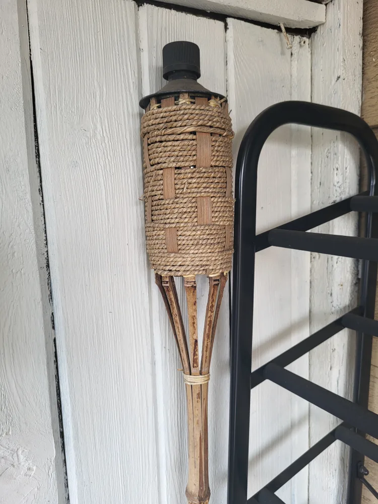 Wicker Tiki Torch thumbnail