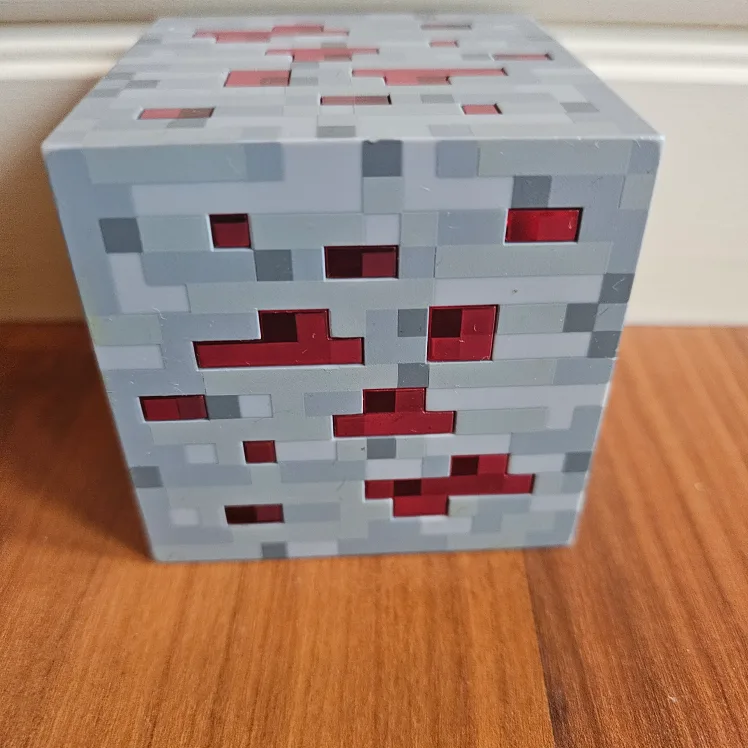 Minecraft Light-Up Adventure Redstone Ore Block thumbnail