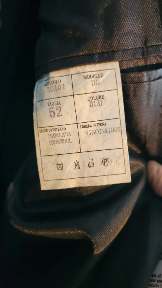 Emporio Fashion Suit - Size 52 - Blue image indicator(2)