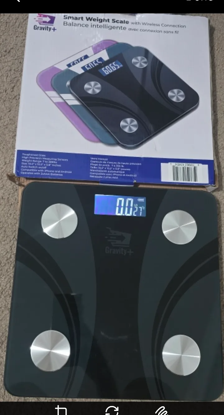 Gravity+ Smart Weight Scale with Box 🤎 image indicator(2)