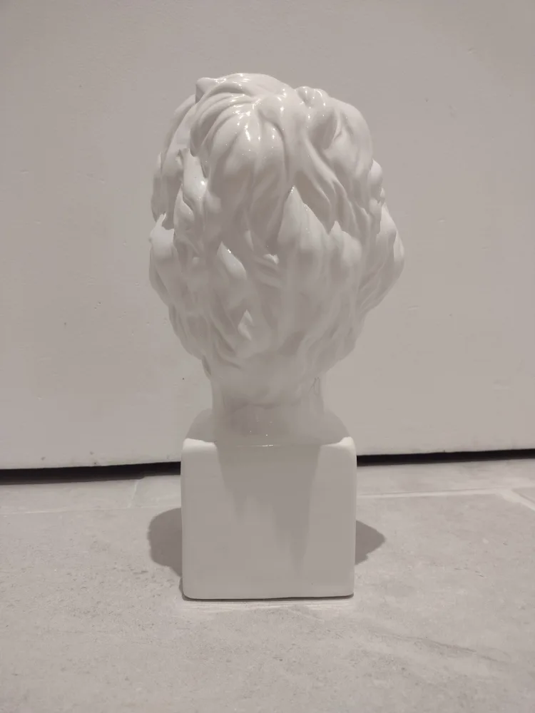 White Ceramic Bust image indicator(4)