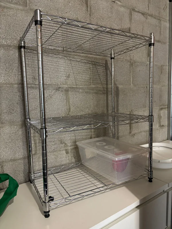 Chrome Wire Shelving Unit thumbnail
