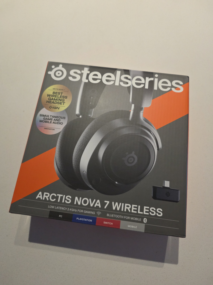 SteelSeries Arctis Nova 7 Wireless Gaming Headset - NEW