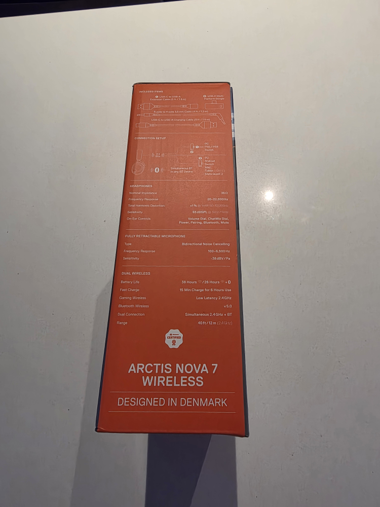 SteelSeries Arctis Nova 7 Wireless Gaming Headset - NEW - photo 4