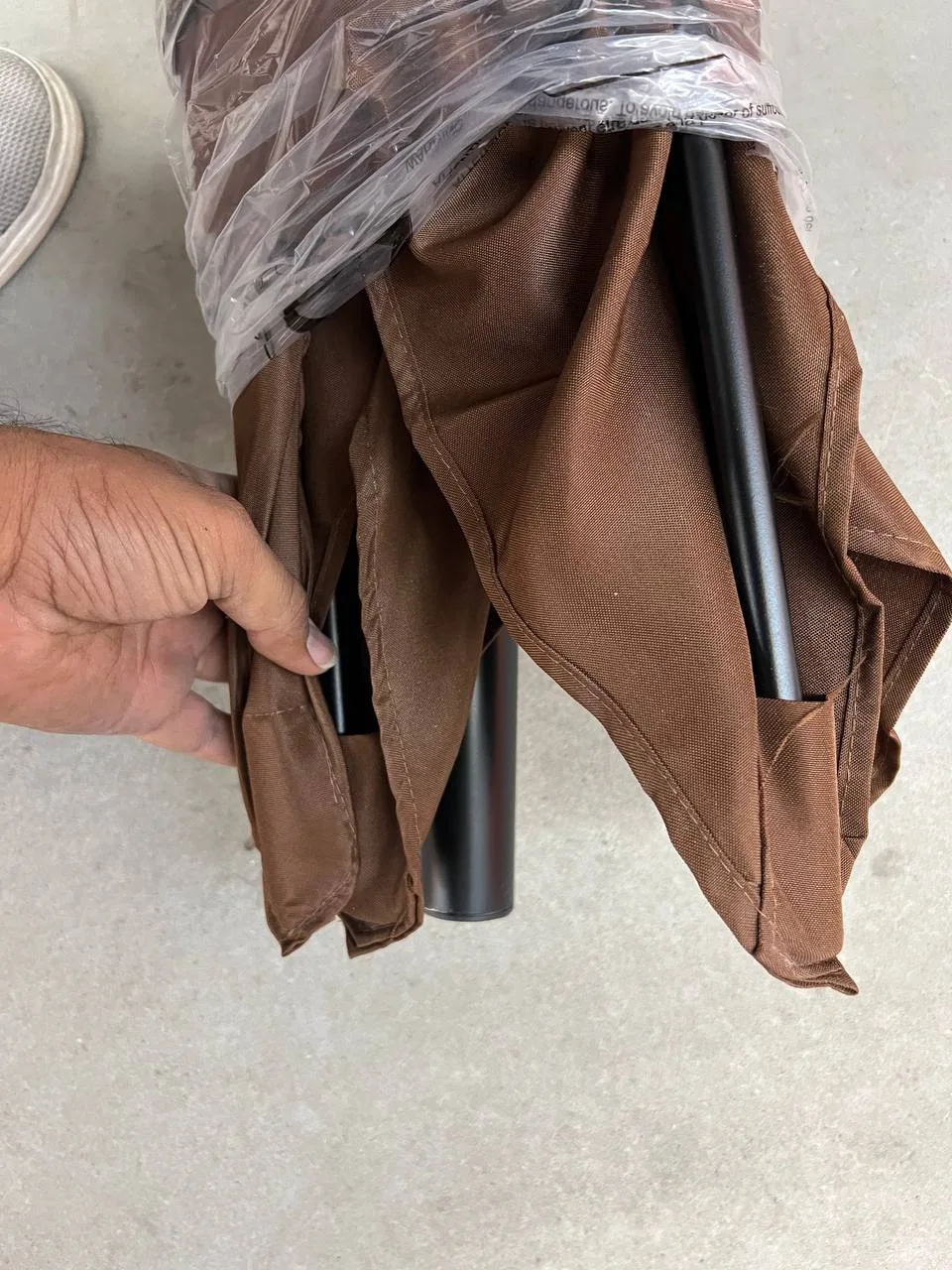 Rectangular Patio Umbrella - Brown image indicator(7)