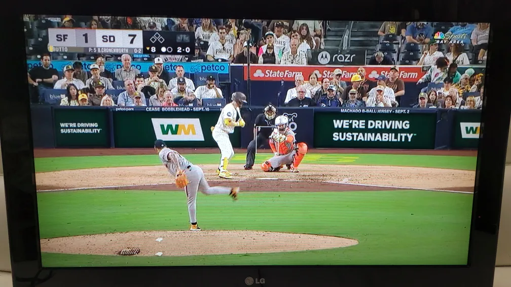 LG 32" TV image indicator(5)