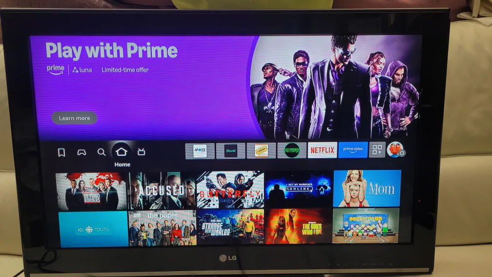 LG 32" TV image indicator(6)