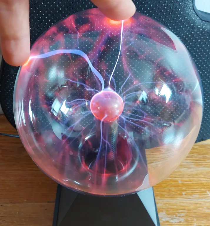 As NEW - Plasma Ball Lamp image indicator(4)