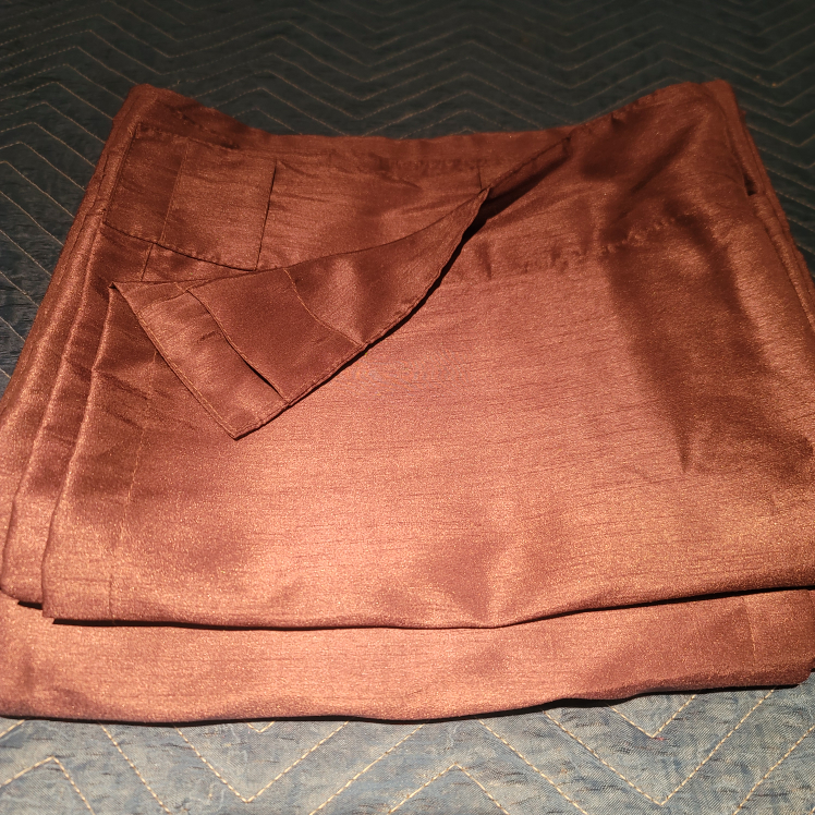 Brown Curtain Panels