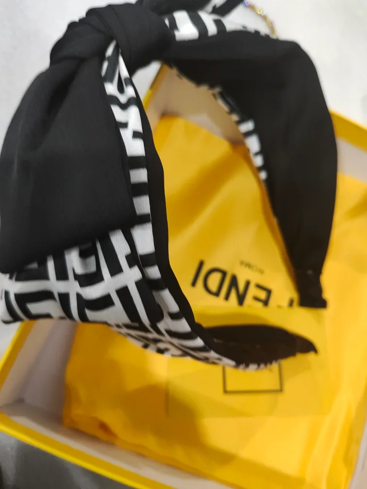 Fendi Headband - Black & White image indicator(2)