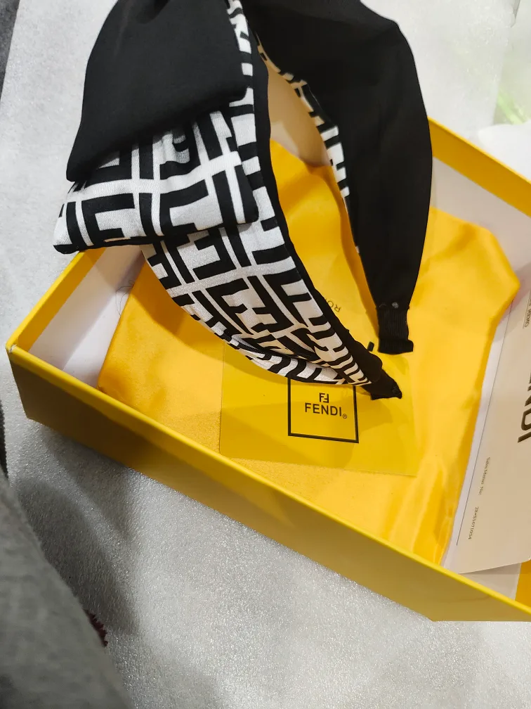 Fendi Headband - Black & White image indicator(3)